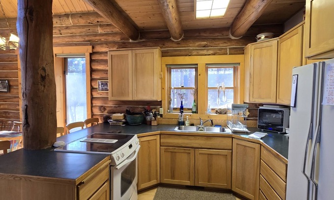 Garden Valley Cabina | Log Cabin en el Sur Tenedor Payette Whitewater río famoso