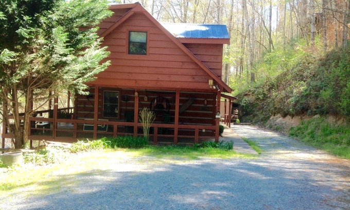 Blue Ridge Cabina | Log Cabin en el río Toccoa Noreste montañas de Georgia