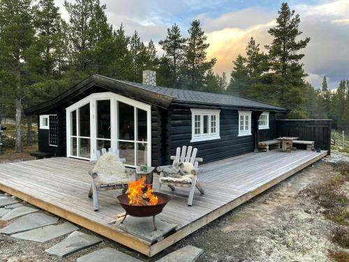 Folldal Casa | Log Cabin With Views Of Rondane Mountains
