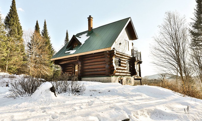 Lac-Superieur Cabaña | Log House - Sauna - View on Mont-Tremblant
