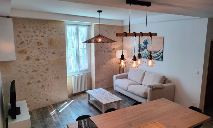 Castelnau-de-Medoc Apartamento | Logement Cosy Entre Vigne&océan ! Idéale Couple et Famille