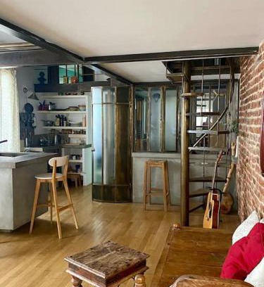 Bagnolet Apartamento | Logement de charme type loft parisien