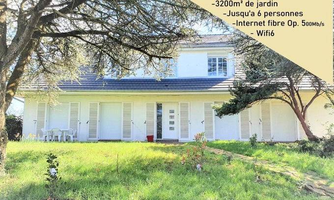 Berck-sur-Mer Apartamento | Logement entier avec grand jardin et parking WIFI 6 et Fibre