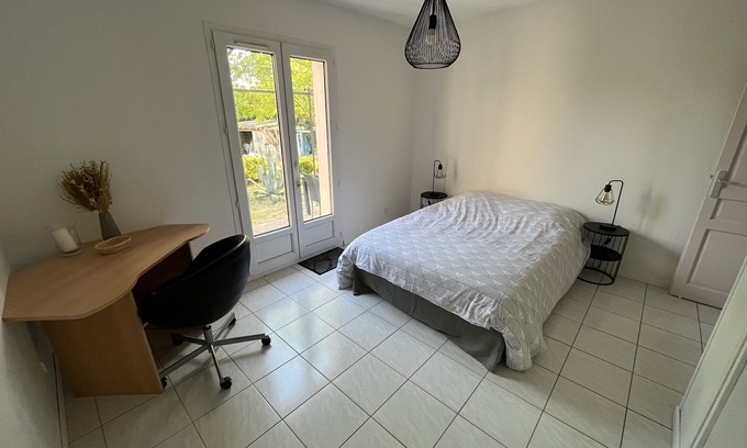 Bouc-Bel-Air Apartamento | Logement Indépendant Avec Jardin