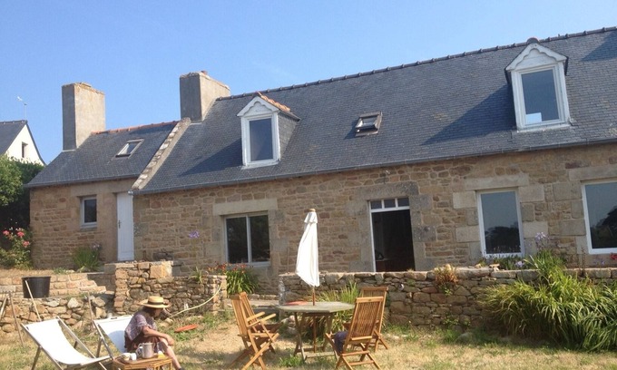 Ile-de-Brehat Casa | Longère Bretonne, vue Mer, à Proximité du Phare du Paon