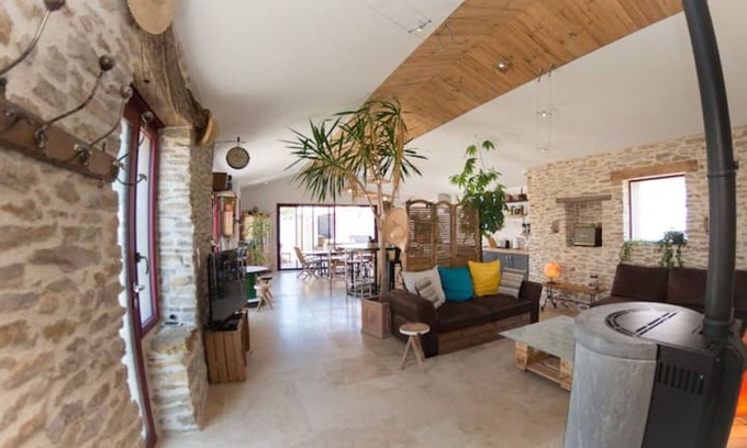 Talmont-Saint-Hilaire Casa | Longère Proche mer Pierre et Modernité