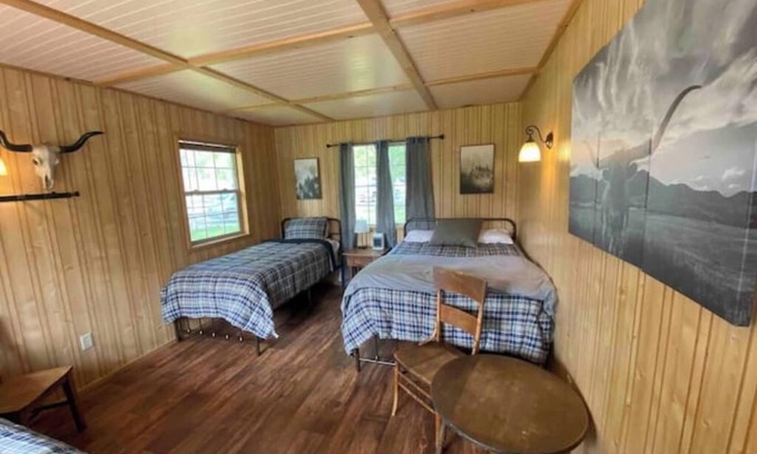 Ririe Apartamento | Longhorn Cabin At Mountain River Ranch