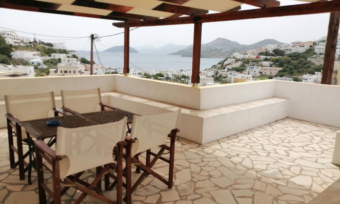 Panteli Casa | LOOBY'S at Christos Leros, a Cycladic Style Katoikia with breathtaking views