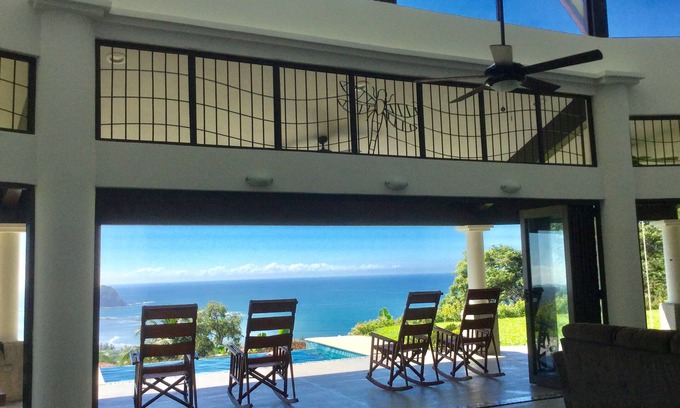 Sámara Villa | 2016 Construcción Villa / Elevación más alta / 180 grados Playa / Océano / Vista a la jungla