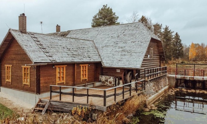 Pohja-Sakala Parish Apartamento | Loopre Vesiveski kaminatuba