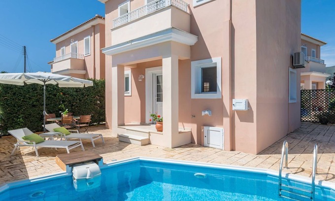 Agios Sostis Villa | Lorenzo Villas - Villa Louiza - 2 Bedroom Villa with private pool