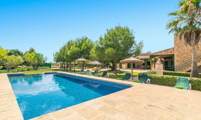 Campos Villa | LOS GIRASOLES - Maravillosa villa, con piscina privada y a sólo 10 km de la paradisíaca
