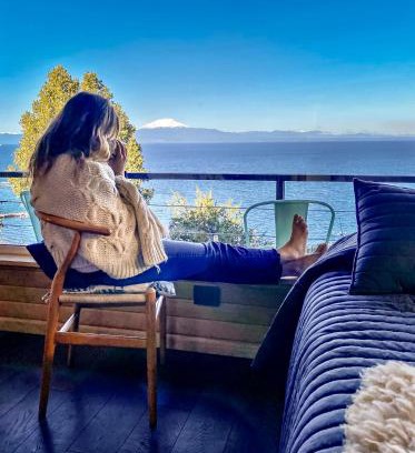Frutillar Cabina | "Los laureles" vista al lago