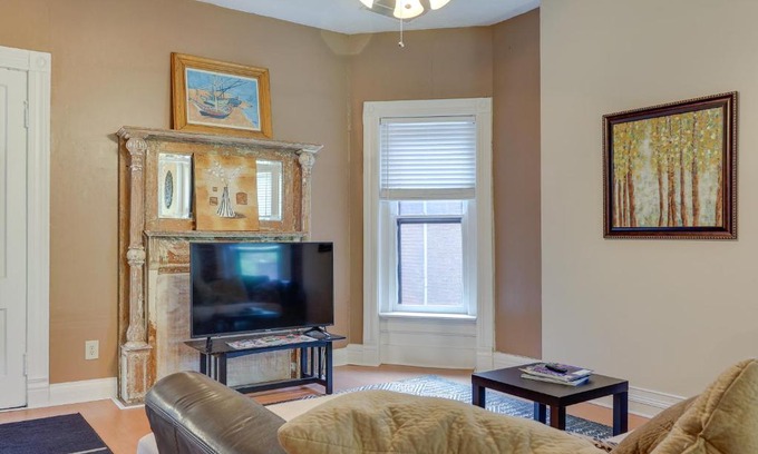Old Louisville Apartamento | Louisville Apartment about 2 Mi to Downtown and Derby!