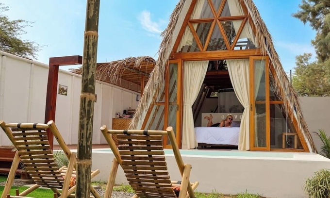 Máncora Cabina | Love Shack/Pool/Parking/BBQ/Private Paradise.