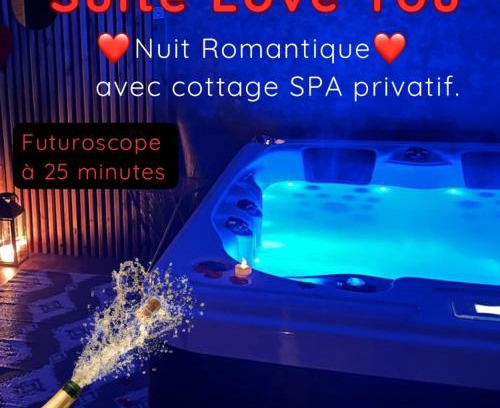 Oyre Apartamento | Love You Suite Romantique Spa 25min du futuroscope