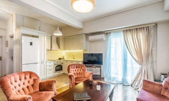 Kallithea Apartamento | Lovely 1 Bd apt in Kalithea with Balcony