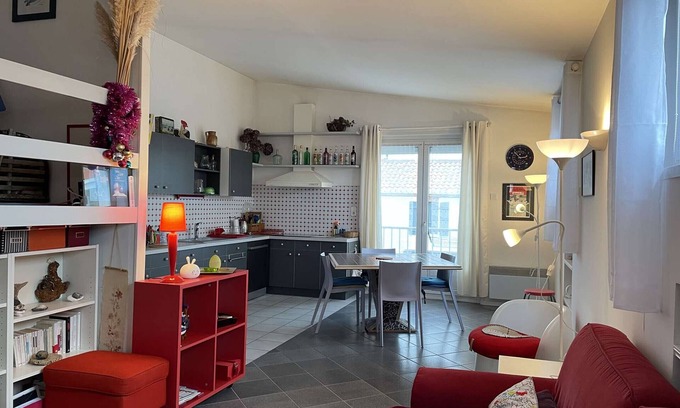 Paimpont Apartamento | Bonito apartamento de 3 habitaciones cerca de la playa des Dames en Noirmoutier