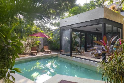 Barrio Zama Villa | Lovely 4BR Villa, Private Pool, Aldea zama,Concierge Service