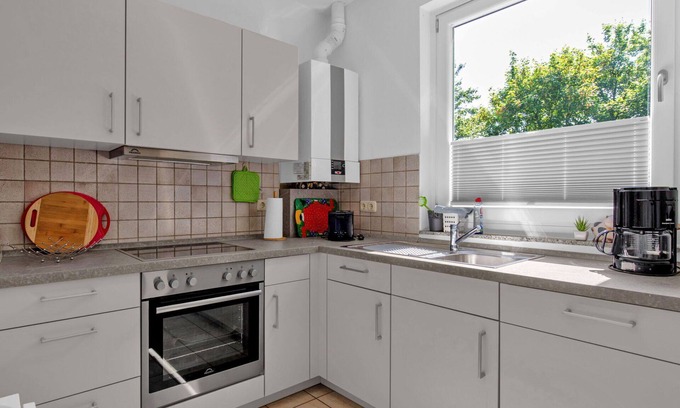 Warwerort Apartamento | Hermoso apartamento para 6 personas con WIFI, TV, terraza, mascotas permitida y aparcamiento