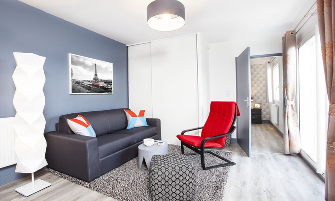 Vitry-sur-Seine Apartamento | Cerca de PARIS / Villejuif / Paul-Brousse / Metro línea 7