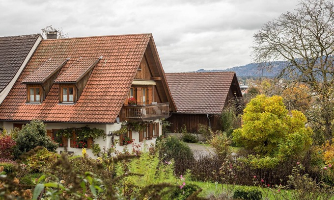 Aschach Apartamento | Precioso apartamento 'Apfelblüte' en una granja con balcón y vistas a la montaña