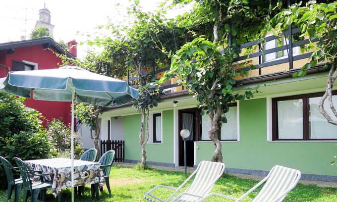 Trarego Viggiona Casa | Hermoso apartamento en villa para 4 personas con WIFI, TV y patio