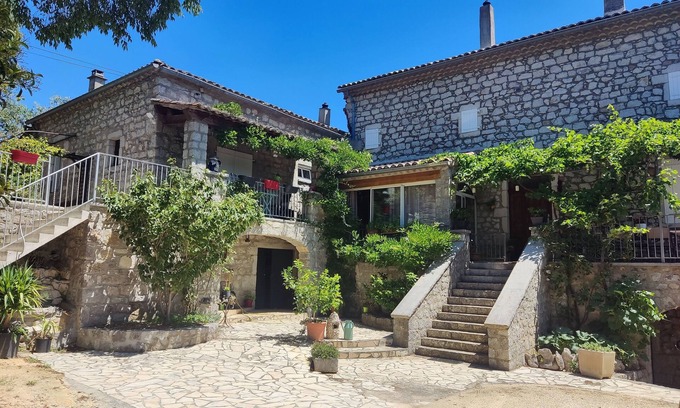 Saint Alban Auriolles Casa | Lovely big house in Stone - closed by the rivers