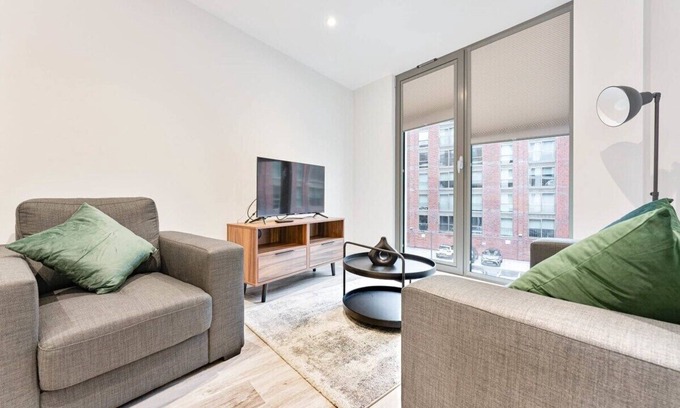 Bordesley Apartamento | Lovely Central Birmingham 1 Bed Apartment