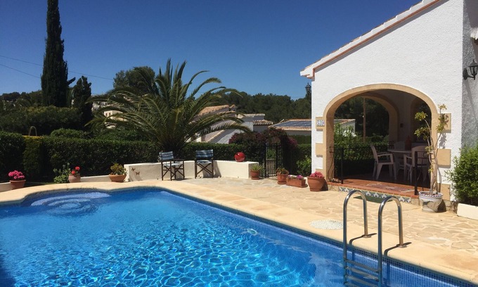 Cap de la Nau Villa | Preciosa Villa Costa Nova cerca de la playa de la Granadella. Piscina privada, WIFI y aire acondicionado.