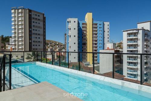 Sao Benedito Apartamento | Hermoso Studio Elegante en Poços de Caldas PGO0205