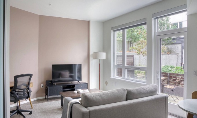 Yesler Terrace Apartamento | Lovely First Hill 1br w/ Gym & BBQ, nr park, by Blueground