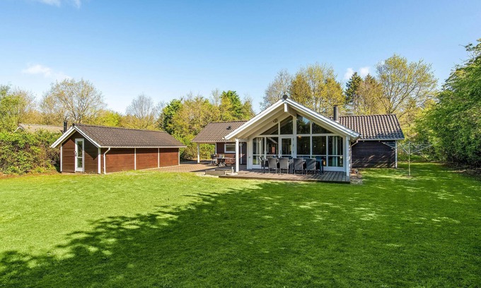 Arrild Ferieby Casa | Preciosa casa en Toftlund con sauna