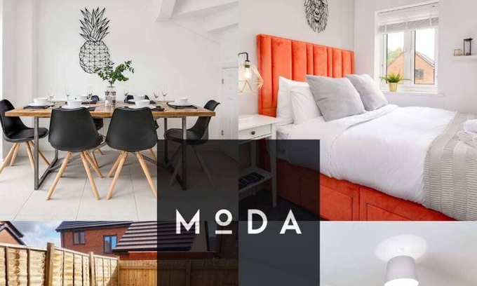 Castle Bromwich Casa | Elegante casa NUEVA - Capacidad 12 - Aeropuerto - NEC