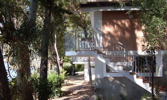 Scario Casa | Bonita villa con acceso directo al mar, maravillosa vista del Golfo de Policastro