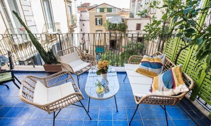 Chiaia Apartamento | Selene casa hermosa con terraza