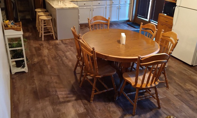 Sioux Falls Casa | lower level of a home