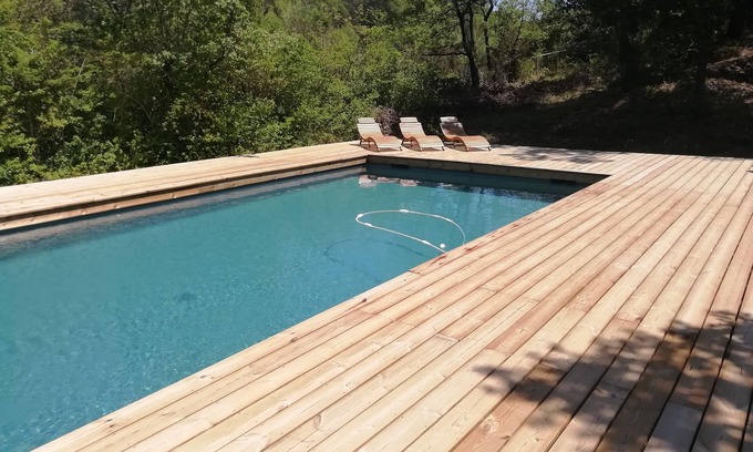 Saint-Martin-de-la-Brasque Casa | Luberon house in a park