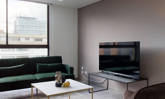 Calle 100 Apartamento | Lujoso apartamento cerca parque de la 93- Dos hab