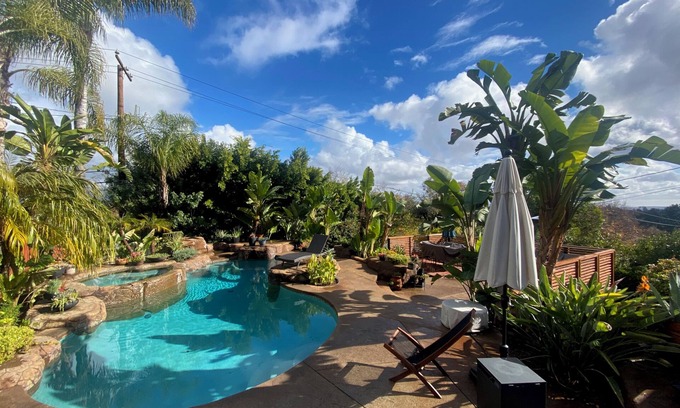South Arroyo Casa | Lush Garden Hideaway & Pool – A Rare Pasadena Gem 5 min from the Rose Bowl