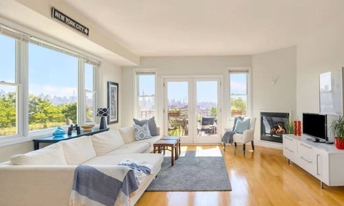 Union City Condominio | Lux 3 dorm / 2 baños Con vista Manhattan - Al otro lado del río