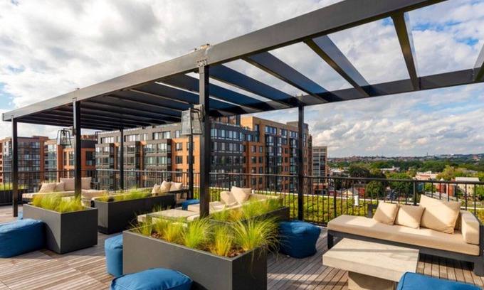 Mount Vernon Triangle Apartamento | Lux Mount Vernon 1BR w/ Gym, Rooftop, W/D, walk to Metro, by Blueground
