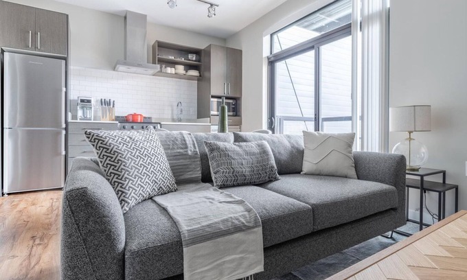 Mount Vernon Triangle Apartamento | Lux Mount Vernon 1BR w/ Gym, Rooftop, W/D, walk to Metro, by Blueground