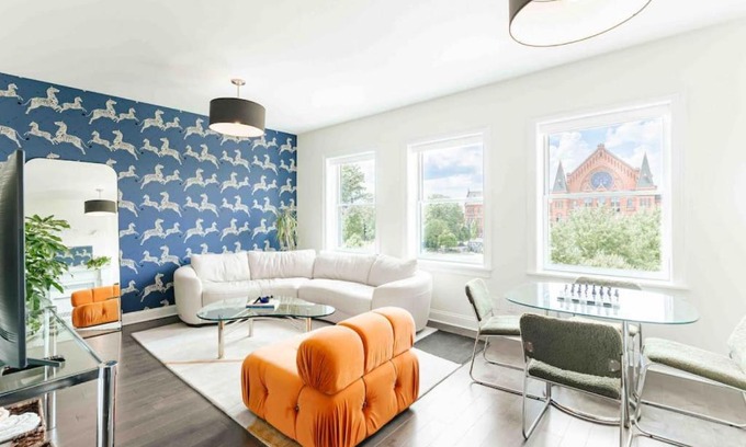 Over-the-Rhine Apartamento | Lux Washington Park w Rooftop Patio