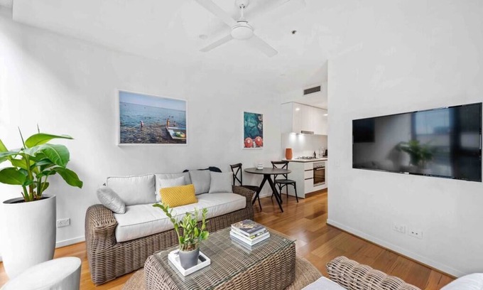 Newstead Apartamento | Luxe 2bed/2Bath/Park in Newstead
