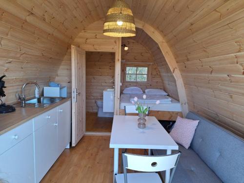 Aagtekerke Chalet De Esquí | Luxe Houten Pod nr 4 Aagtekerke Dichtbij Zee en Natuur