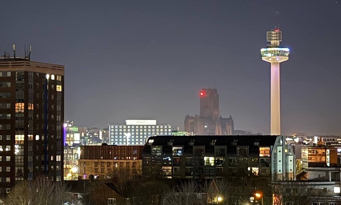 Vauxhall Apartamento | Luxe I Penthouse I Balcony I City Views I Parking I Liverpool City Center I
