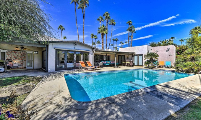 Deep Well Ranch Casa | Luxe Palm Springs Home w/ Backyard Oasis!