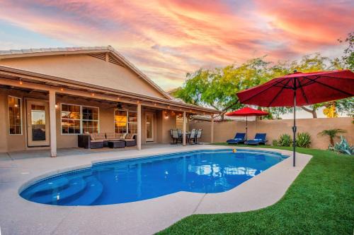 Mountain Park Ranch Casa | Luxe Phoenix Getaway (heated pool, mountain view)