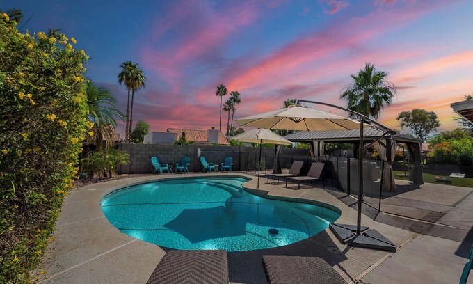 Chandler Casa | Luxe Poolside Escape in Chandler Minutes to Downtown Chandler